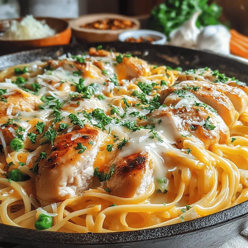 Creamy One-Pan Chicken Carbonara is a delightful twist on the classic Italian dish, combining rich flavors and comforting textures in a simple, all-in-one meal. This recipe transforms traditional carbonara by incorporating tender chicken, making it a hearty option for any dinner table.