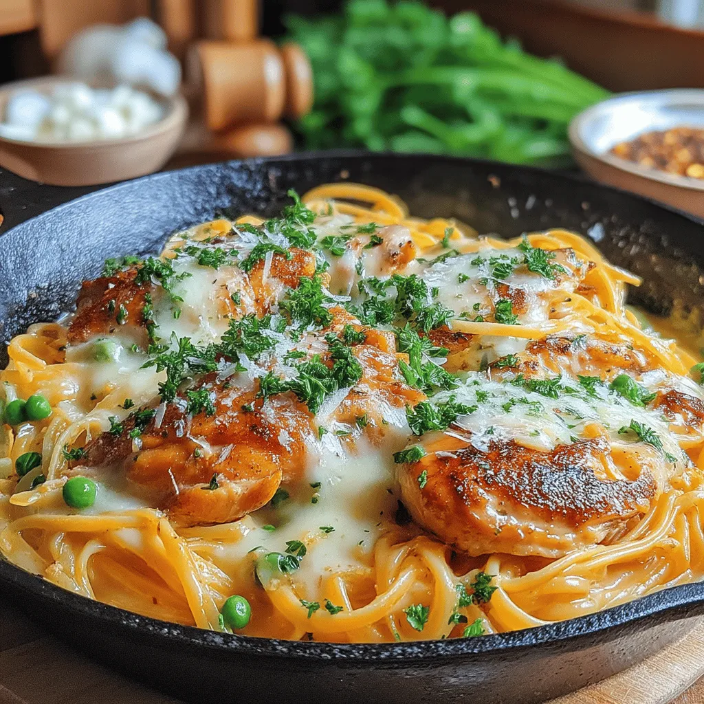 Creamy One-Pan Chicken Carbonara is a delightful twist on the classic Italian dish, combining rich flavors and comforting textures in a simple, all-in-one meal. This recipe transforms traditional carbonara by incorporating tender chicken, making it a hearty option for any dinner table.