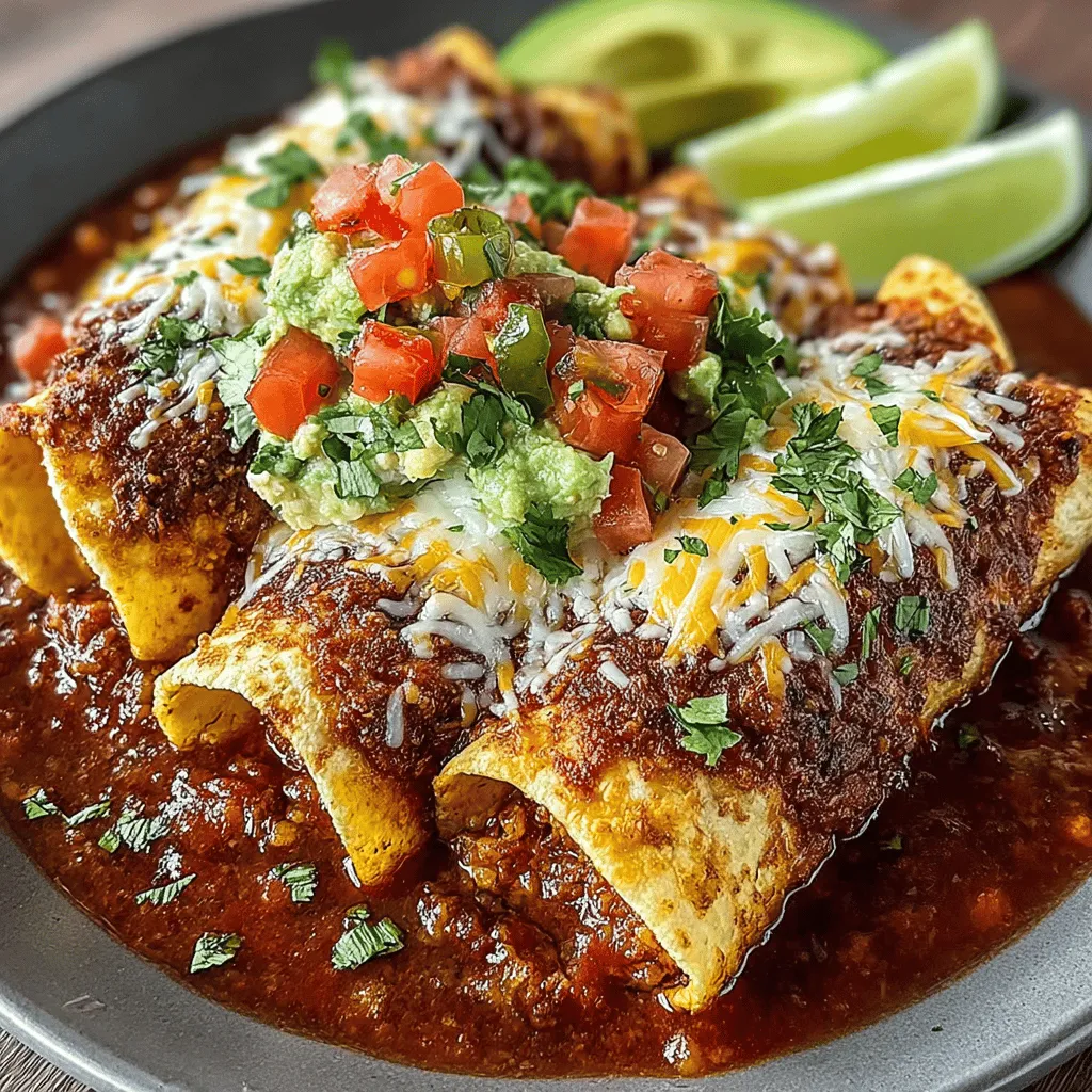 - 1 pound ground turkey - 2 medium sweet potatoes, peeled and diced - 1 can (15 ounces) black beans, rinsed and drained - 1 cup corn (fresh or frozen) - 1 teaspoon chili powder - 1 teaspoon cumin - 1 teaspoon garlic powder - Salt and pepper to taste - 8 whole wheat tortillas - 1 cup shredded cheese (cheddar or Monterey Jack) - 1 cup enchilada sauce (store-bought or homemade) - Fresh cilantro for garnish (optional)