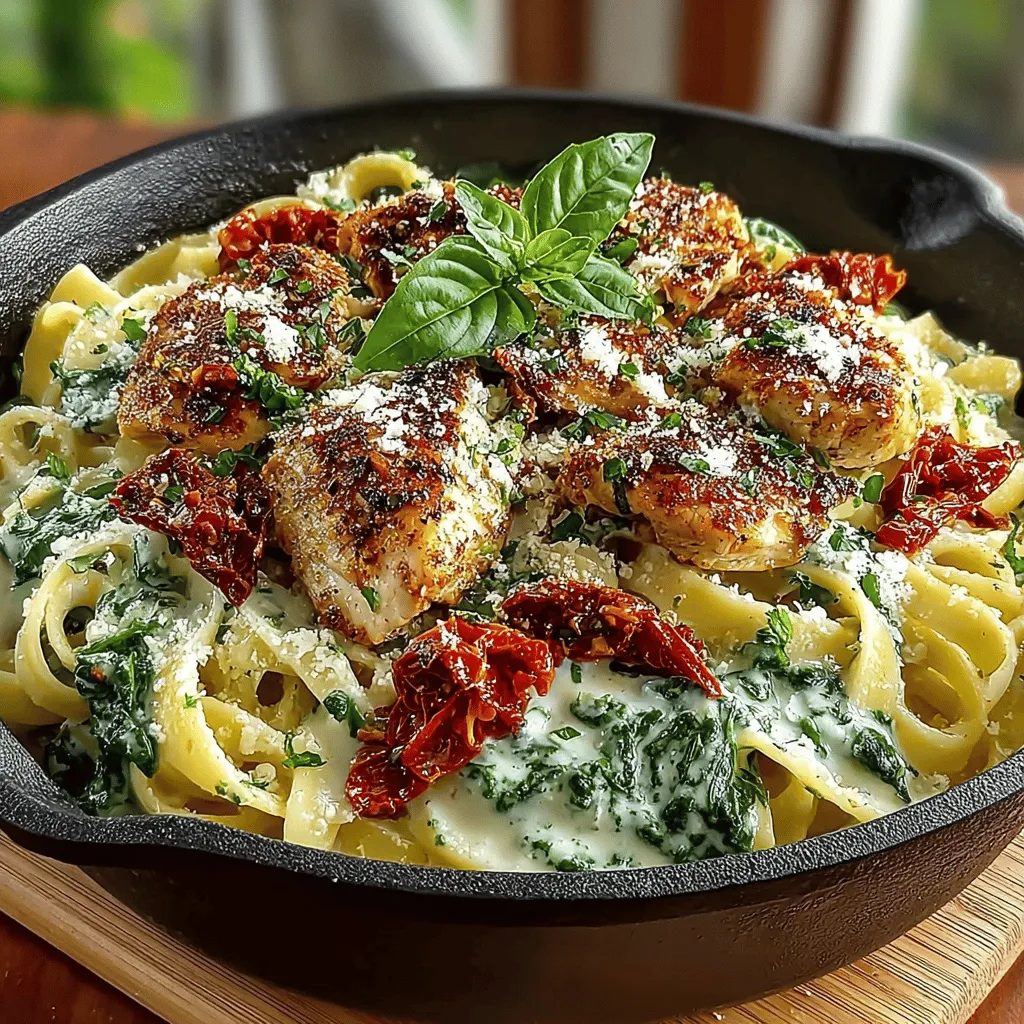 Creamy Chicken and Spinach Pasta Skillet is a comforting, easy-to-make dish that brings together the rich flavors of tender chicken, fresh spinach, and a luscious cream sauce. Perfect for busy weeknights, this one-pot meal allows you to enjoy a hearty dinner without the hassle of multiple pots and pans. The combination of protein, vegetables, and creamy goodness not only satisfies your taste buds but also gives you a well-rounded meal that is both nutritious and delicious.