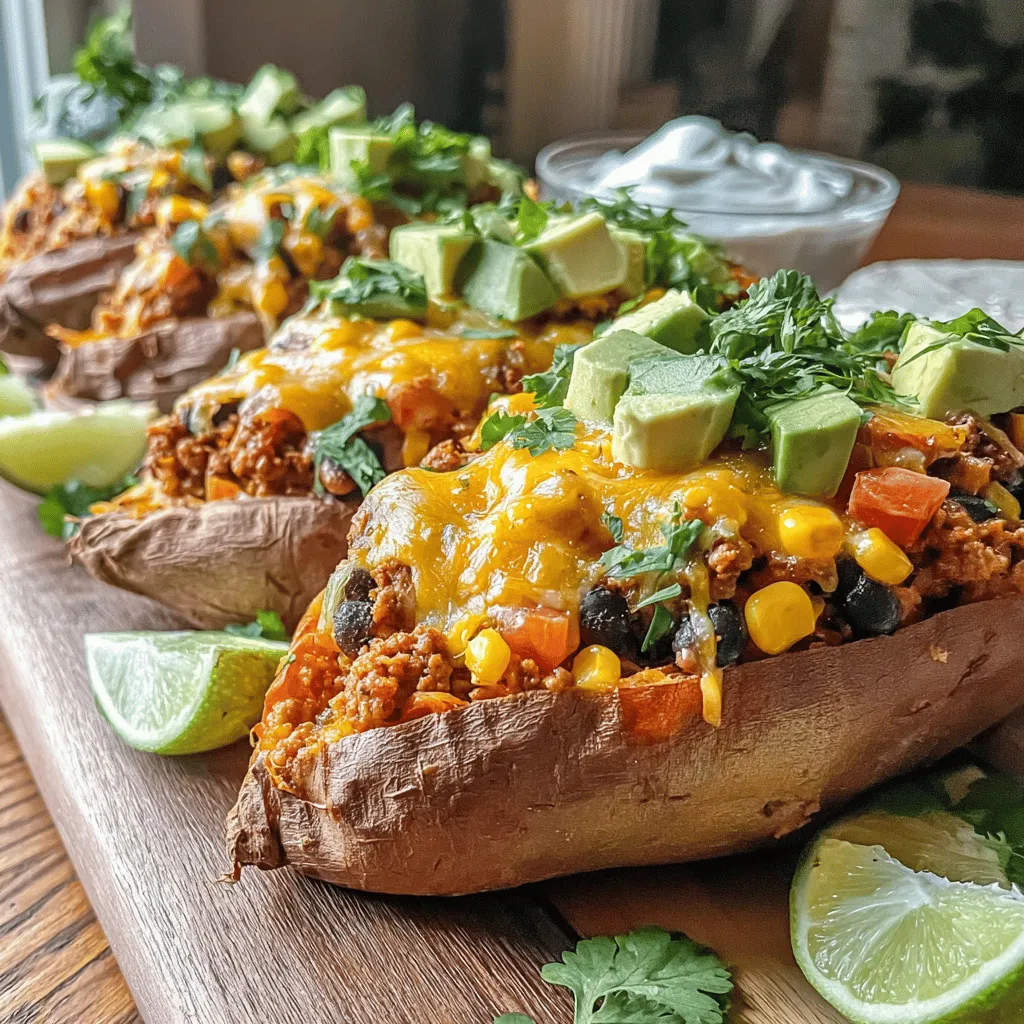 Taco Stuffed Sweet Potatoes are a delicious and nutritious meal option that perfectly combines the flavors of traditional tacos with the wholesome goodness of sweet potatoes. This dish is not only satisfying but also packed with essential nutrients, making it a great choice for any time of the day.