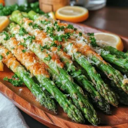 This Crispy Garlic Butter Asparagus Delight is a simple yet delectable dish that brings together the earthy flavor of asparagus with the rich taste of garlic butter. Perfectly cooked to a golden crisp, this recipe is not only easy to prepare but also makes for an impressive side dish or a delightful appetizer.