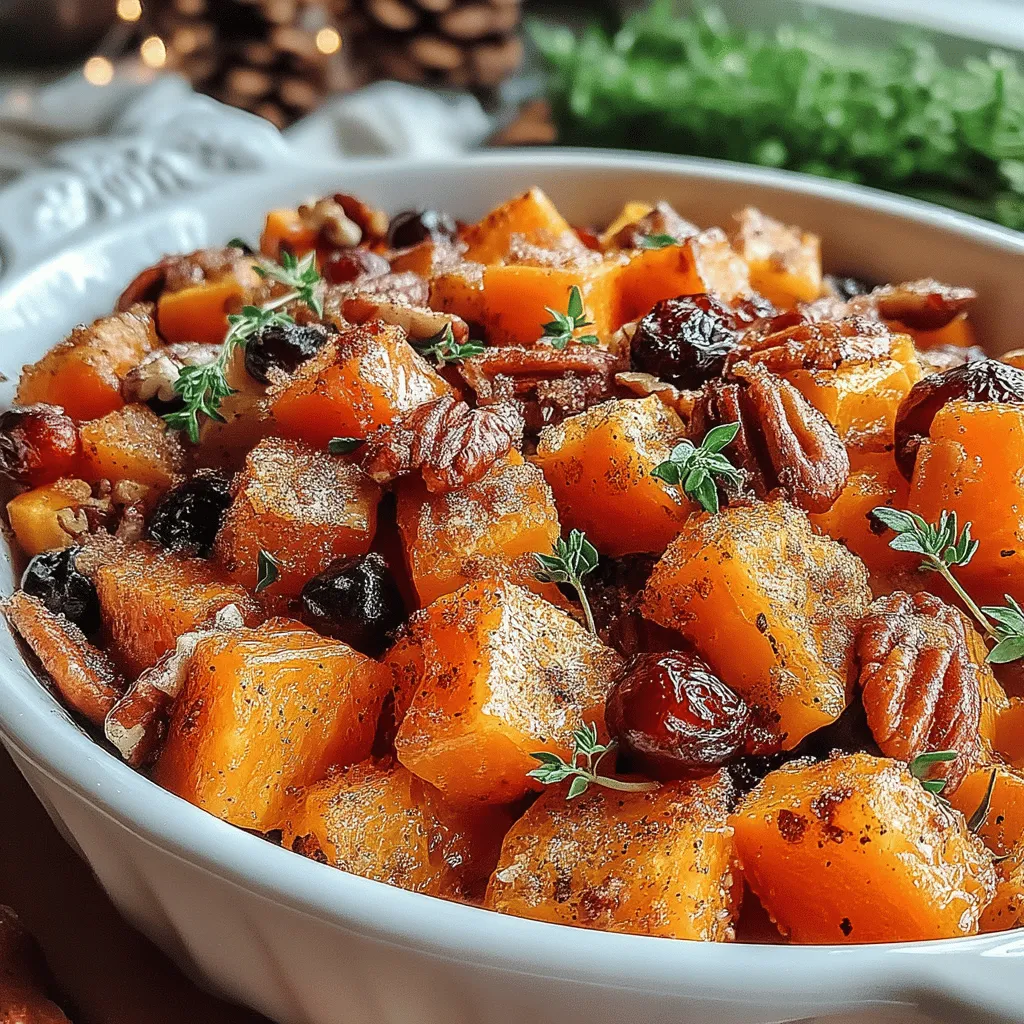 Spiced Cranberry-Pecan Butternut Bake is a delightful dish that brings together the rich flavors of autumn in a single, comforting recipe. The combination of sweet butternut squash, tart cranberries, and crunchy pecans creates a perfect harmony that’s both satisfying and nutritious. This dish is not only visually appealing with its vibrant colors but also offers a medley of flavors that will elevate any meal.