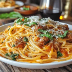 Savory Skillet Italian-Sausage Pasta is a comforting dish that brings together bold flavors and hearty ingredients, making it a favorite for family dinners and weeknight meals. This one-pan wonder not only delivers on taste but also on convenience, allowing you to whip up a delicious meal without extensive cleanup.