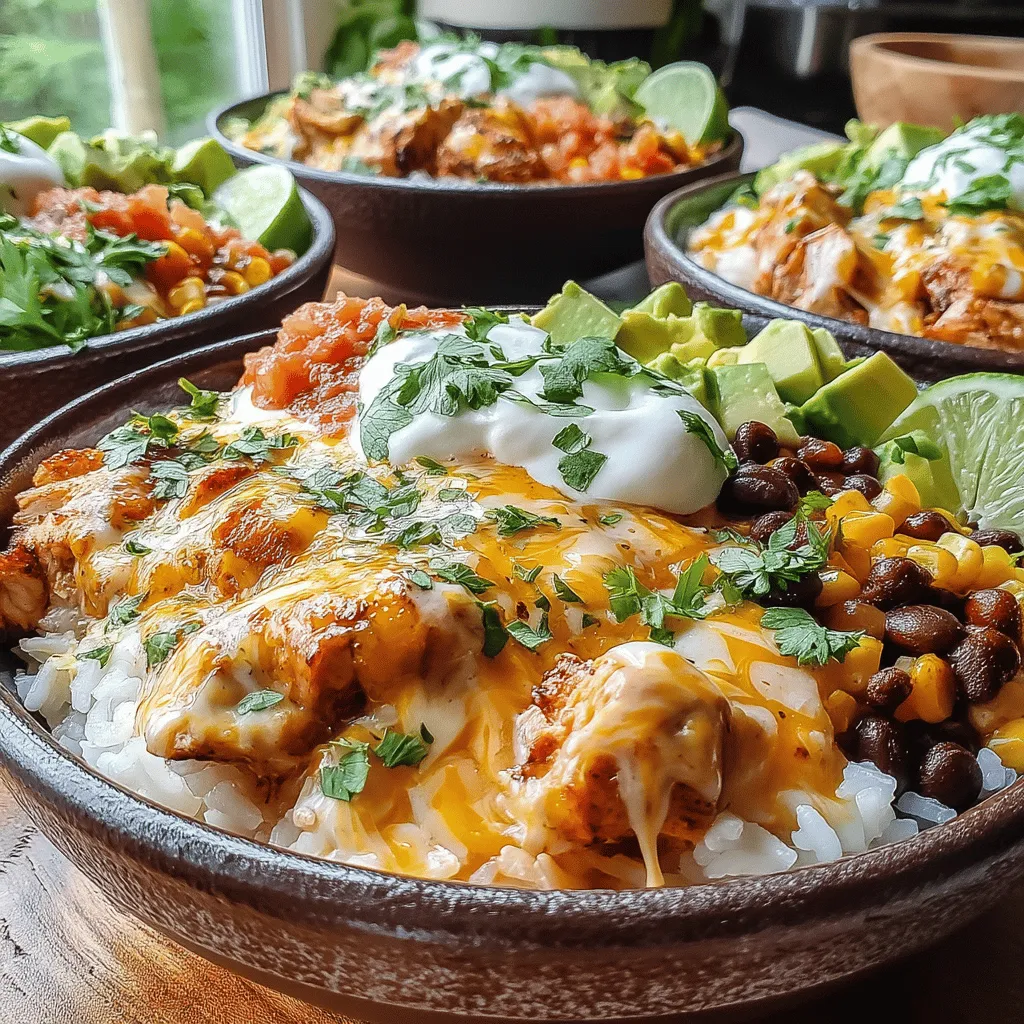 Cheesy Loaded Chicken Burrito Bowls are a delicious and satisfying meal that combines a variety of vibrant ingredients into a single dish. Perfect for busy weeknights or meal prep, this recipe is not only easy to follow but also customizable to suit individual tastes. Packed with protein, fiber, and flavor, these burrito bowls are a fantastic option for anyone looking to enjoy a wholesome meal without the hassle. In this article, we will explore the ingredients, preparation methods, and presentation tips that will help you create the perfect Cheesy Loaded Chicken Burrito Bowls.