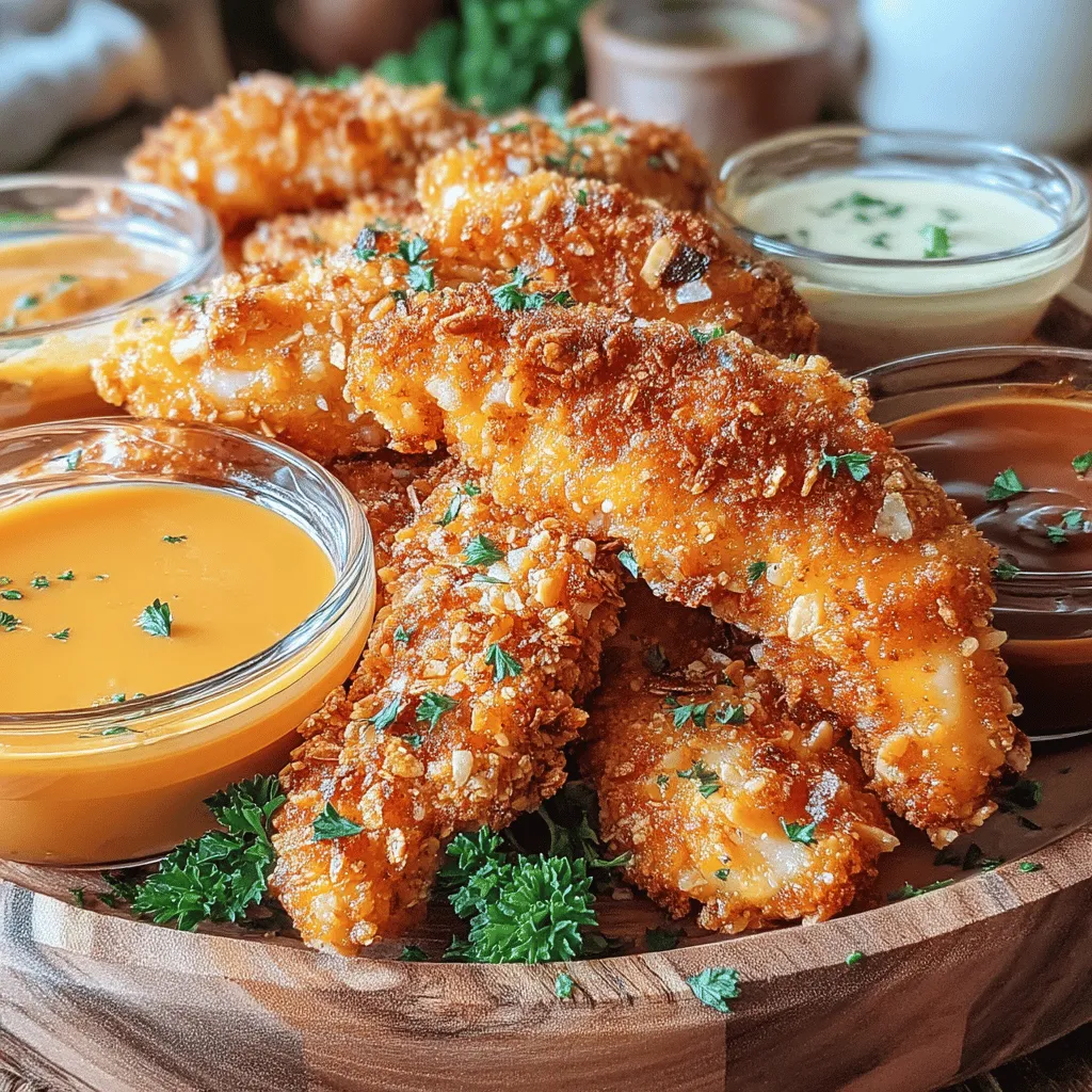 Crispy Pecan Crusted Chicken Tenders are a delicious twist on a classic favorite. This recipe combines tender chicken with a crunchy and flavorful pecan coating, offering a delightful texture that elevates any meal. Perfect for a weeknight dinner or a party appetizer, these tenders are sure to impress.
