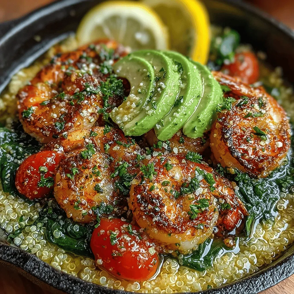 Discover the vibrant flavors of the Mediterranean with our Zesty Lemon Garlic Shrimp Bowls. This delightful dish combines succulent shrimp marinated in a zesty garlic-lemon blend, served over a bed of fluffy quinoa and fresh greens. Perfect for a quick weeknight dinner or a healthy meal prep option, these bowls are not only visually appealing but also packed with nutrients. In this article, we will delve into the ingredients, preparation steps, and the nutritional benefits of each component of this refreshing recipe.
