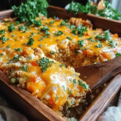 Indulging in a wholesome, flavorful meal doesn't have to be complicated. This Savory Turkey and Quinoa Casserole Delight combines lean ground turkey with protein-packed quinoa and a colorful medley of vegetables, making it a nutritious choice for families and individuals alike. Perfect for weeknight dinners or meal prep, this recipe is not only easy to follow but also delivers on taste, ensuring everyone at the table will be satisfied.