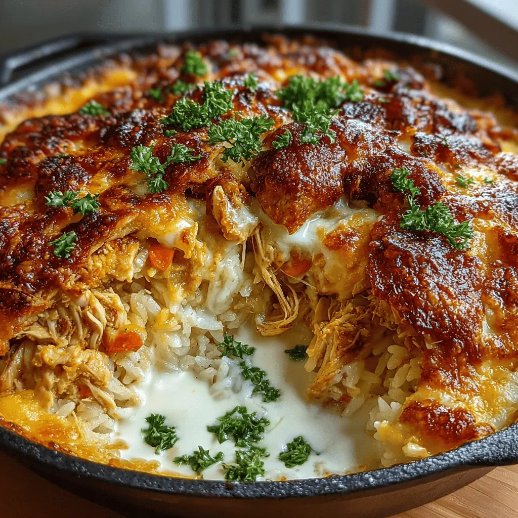 Begin your culinary journey with this irresistible Cheesy Chicken Delight Casserole, a perfect blend of flavors that your family will surely adore. This comforting dish is not only quick to prepare but also makes for a satisfying meal packed with protein and nutrients. With its creamy texture, cheesy topping, and hearty ingredients, this casserole is ideal for busy weeknights or cozy gatherings. In this article, we will explore the steps to create this delightful recipe, along with tips to ensure it turns out perfectly every time.