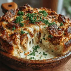 Begin your culinary journey with this irresistible Cheesy Chicken Delight Casserole, a perfect blend of flavors that your family will surely adore. This comforting dish is not only quick to prepare but also makes for a satisfying meal packed with protein and nutrients. With its creamy texture, cheesy topping, and hearty ingredients, this casserole is ideal for busy weeknights or cozy gatherings. In this article, we will explore the steps to create this delightful recipe, along with tips to ensure it turns out perfectly every time.