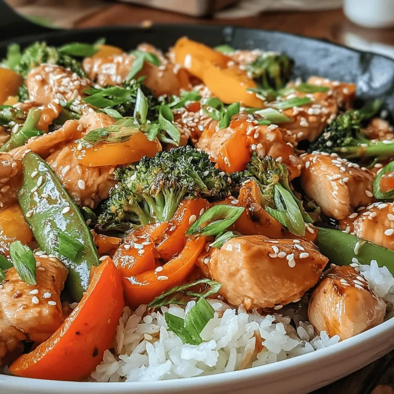 Family meals can often become a chore, but they don't have to be! This Family-Friendly Chicken and Vegetable Stir-Fry is not only quick to prepare but also packed with flavors that appeal to both kids and adults. With a colorful array of vegetables and tender chicken, this dish is a delightful way to bring everyone to the table.