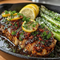 Zesty Lemon Garlic Chicken with Asparagus is a refreshing and flavorful dish that combines the juiciness of chicken with the vibrant tastes of lemon and garlic. This recipe not only tantalizes your taste buds but also promotes a healthy lifestyle, thanks to the lean protein from chicken and the nutrient-rich asparagus. The bright citrus notes paired with aromatic garlic create a delightful balance, making this dish a favorite among families and perfect for entertaining guests. The best part? It’s simple to prepare and can be ready in under 30 minutes!