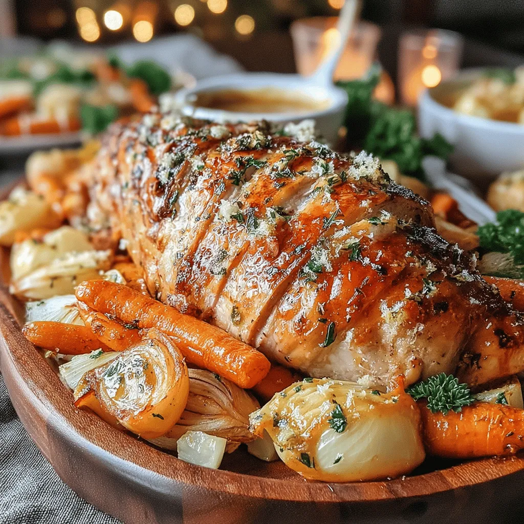 Turkey has long been a staple in holiday celebrations, symbolizing abundance and togetherness. Whether it's a festive gathering or a cozy family dinner, the presence of a beautifully roasted turkey can elevate the occasion. This herb roasted turkey breast recipe stands out due to its use of fresh herbs and a rich herb butter that infuses the meat with unparalleled flavors.