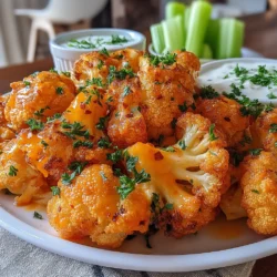 Cauliflower has emerged as a superstar in the culinary world, celebrated for its remarkable versatility. This humble vegetable can be transformed into a variety of dishes, from creamy soups to hearty main courses. Among these transformations, Spicy Air-Fried Cauliflower Buffalo Bites stand out as a deliciously bold snack that satisfies cravings while keeping things healthy.