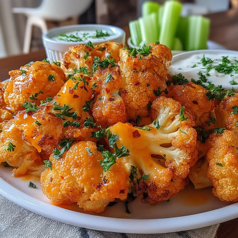 Cauliflower has emerged as a superstar in the culinary world, celebrated for its remarkable versatility. This humble vegetable can be transformed into a variety of dishes, from creamy soups to hearty main courses. Among these transformations, Spicy Air-Fried Cauliflower Buffalo Bites stand out as a deliciously bold snack that satisfies cravings while keeping things healthy.