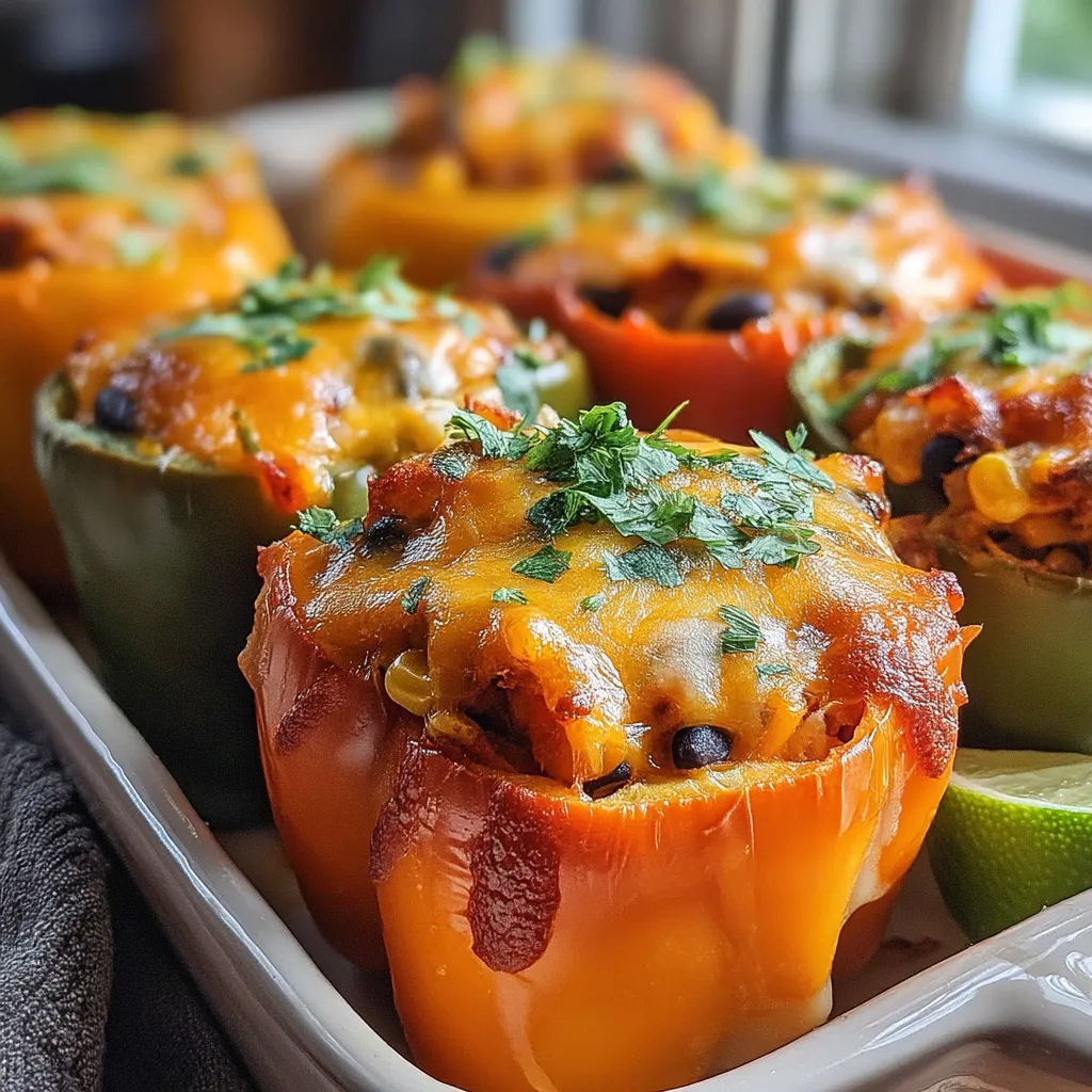 Savory Herb Butter Infused Stuffed Peppers are a delightful dish that combines vibrant colors, rich flavors, and nutritional benefits. This recipe turns the humble bell pepper into a canvas for a delicious filling, making it a perfect dish for family dinners or meal prep throughout the week. The infusion of herb butter adds a unique twist, elevating the flavors to new heights.
