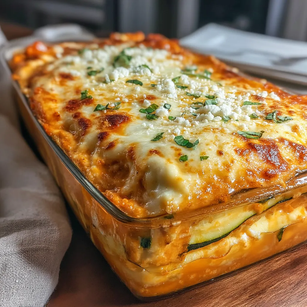Baked Zucchini & Herb Lasagna is a delightful and healthy alternative to traditional lasagna, making it perfect for those who want to indulge without the guilt. This dish showcases the versatility of zucchini, a vegetable that not only adds a unique flavor but also serves as a nutritious base for layers of creamy goodness.