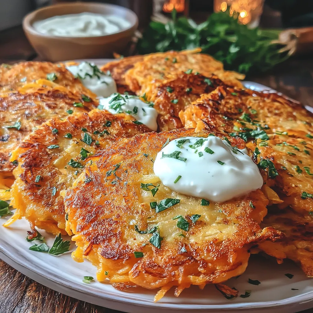 Savory sweet potato rosti is a versatile dish that can serve as an appetizer, side, or even a light main course. This delightful recipe showcases the natural sweetness of sweet potatoes, enhanced by the aromatic touch of fresh basil, creating a harmonious blend of flavors and textures. Whether you're planning a family dinner or a special occasion, this dish promises to impress.