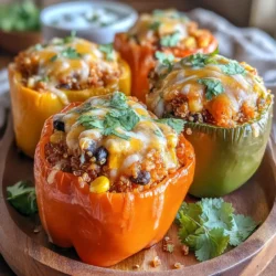 Discover the delightful world of veggie-packed meals with our Veggie Lovers' Air Fryer Stuffed Bell Peppers recipe. Perfect for health-conscious eaters and busy weeknights, these colorful bell peppers are not only visually appealing but also bursting with flavor and nutrients. This dish is versatile, satisfying, and easy to prepare, making it a go-to option for anyone looking to incorporate more vegetables into their diet.
