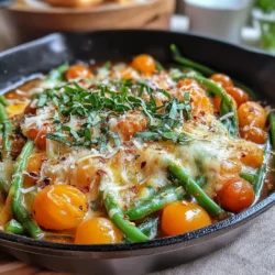 In the world of comfort food, the Ultimate Cheesy Green Bean Skillet stands out as a delightful dish that merges simplicity with indulgence. This recipe is not only packed with rich flavors but also offers a nutritious twist on a classic vegetable side. Fresh green beans are transformed into a creamy, cheesy delight, making it an ideal accompaniment to any meal or a satisfying vegetarian main dish. This article will guide you through the ingredients, preparation steps, and the nutritional benefits of this delectable recipe.