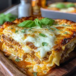 Lasagna is a beloved comfort food that has warmed hearts and filled bellies for generations. Layers of pasta, rich sauce, and gooey cheese come together to create an unforgettable dish that is perfect for gatherings, family dinners, or simply indulging on a cozy night in. This recipe, "Crispy Perfect Baked Lasagna Winks," puts a delightful twist on the traditional lasagna, inviting you to experience its crispy edges and flavorful layers.