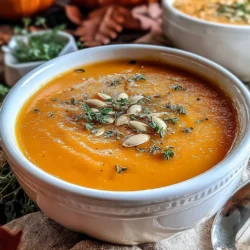 As the chill of autumn settles in, there's nothing quite like a warm bowl of soup to comfort your soul. Warm soups are the quintessential comfort food that not only warms you up but also nourishes your body and spirit. The featured recipe, Warm Butternut Squash & Herb Soup, is a perfect example of how seasonal ingredients can create a dish that is both hearty and healthy.