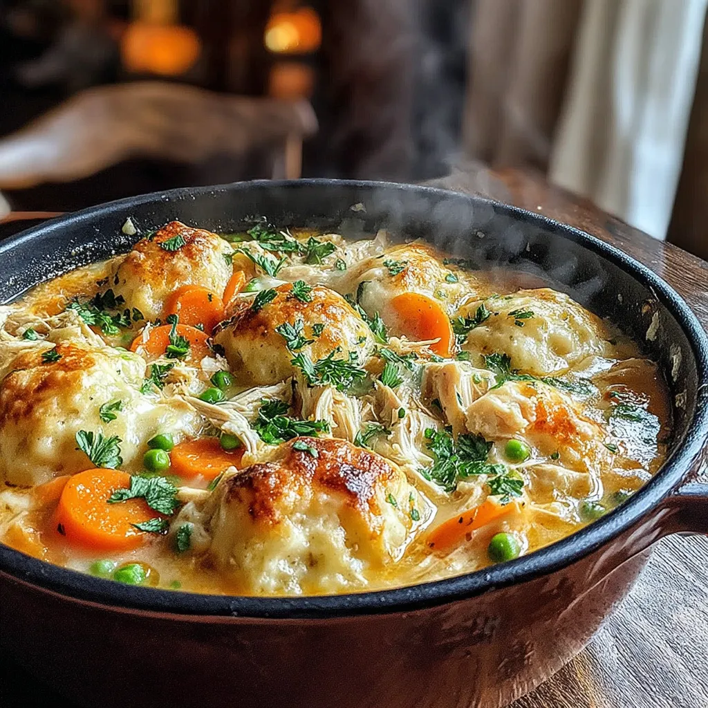 There's something truly comforting about a warm bowl of chicken and dumplings, especially during chilly evenings. This classic dish brings together tender chicken, flavorful vegetables, and fluffy dumplings, creating a heartwarming meal that feels like a hug in a bowl. Perfect for family gatherings or a cozy night in, chicken and dumplings are a staple in many households.